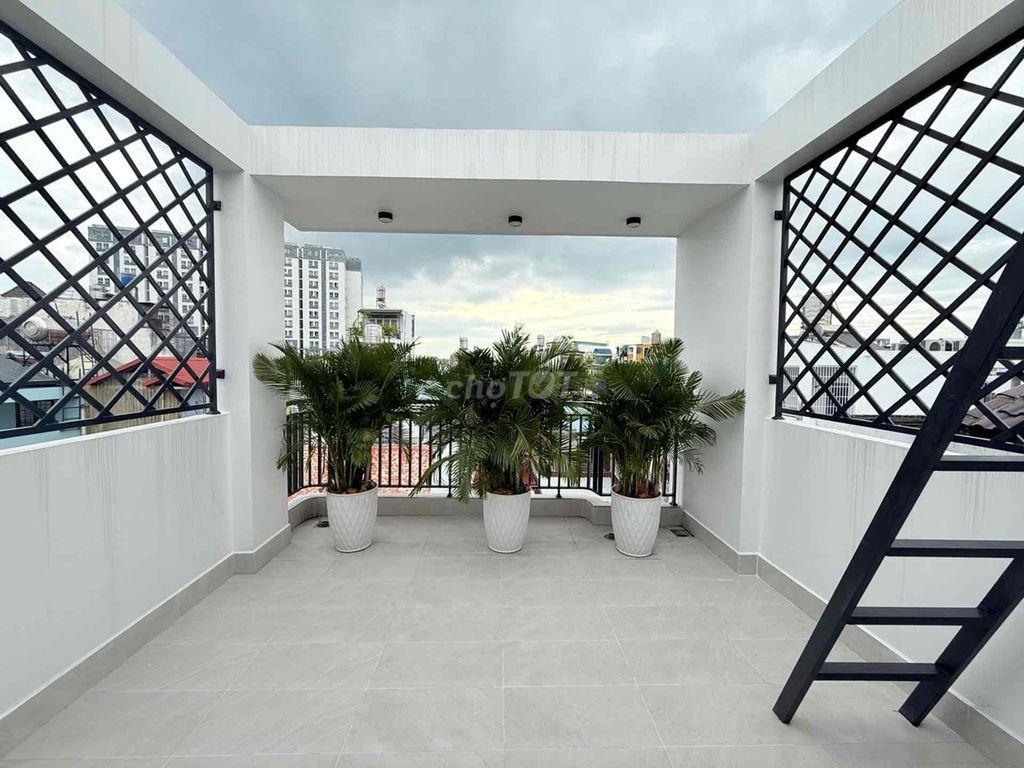NHÀ MỚI 5 TẦNG ĐẸP LUNG LINH HXH ĐƯỜNG 59 Phuờng 14 GVGIẢM CHỈ 8TỶ2 TL