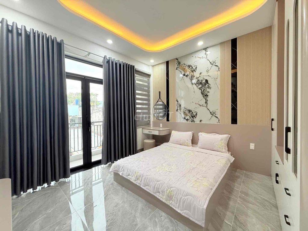 NHÀ MỚI 5 TẦNG ĐẸP LUNG LINH HXH ĐƯỜNG 59 Phuờng 14 GVGIẢM CHỈ 8TỶ2 TL