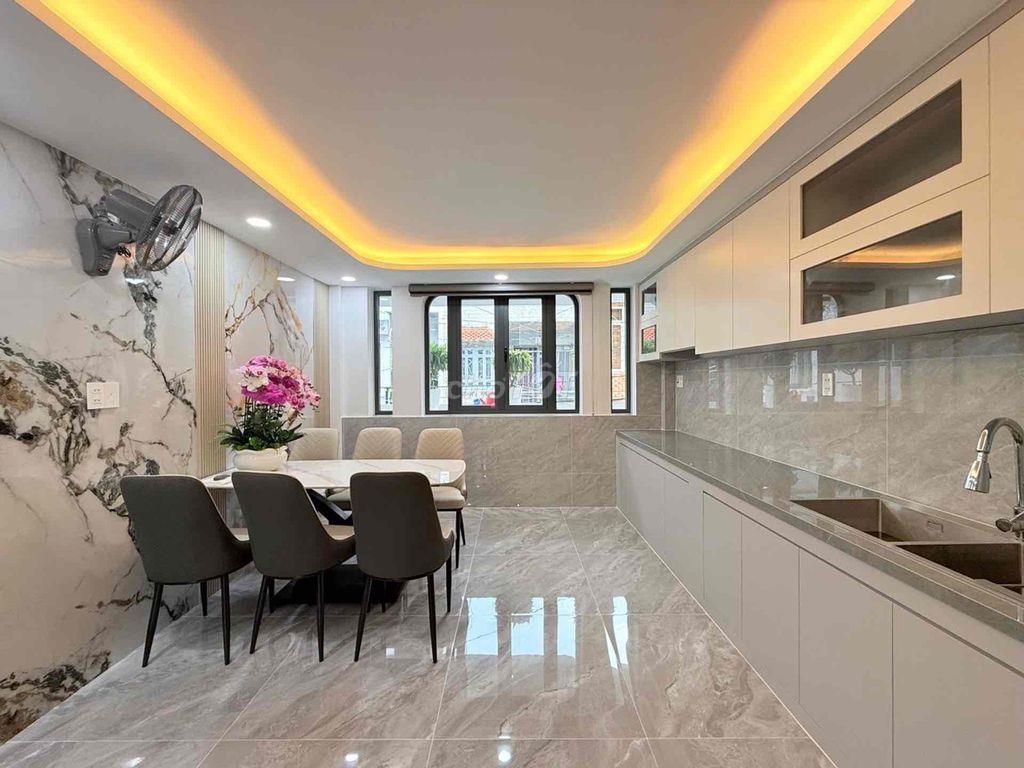 NHÀ MỚI 5 TẦNG ĐẸP LUNG LINH HXH ĐƯỜNG 59 Phuờng 14 GVGIẢM CHỈ 8TỶ2 TL