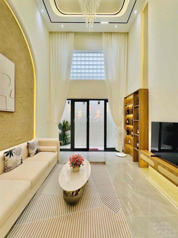 NHÀ ĐẸP 5TẦNG MỚI HXH TRỤC QUANG TRUNG P8 GÒ VẤP CHỈ 8xx TL