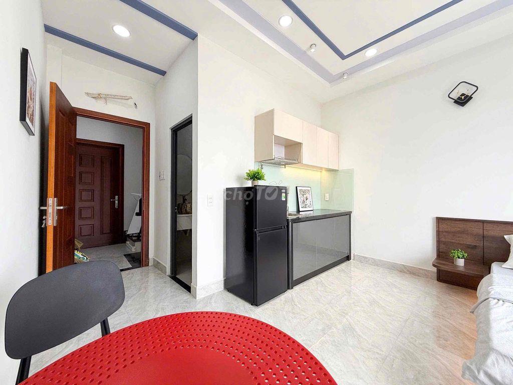 🌿 STUDIO BAN CÔNG SIÊU THOÁNG — P.5 TRẦN BÁ GIAO FULL ĐỒ, CỌC GIỮ T10!