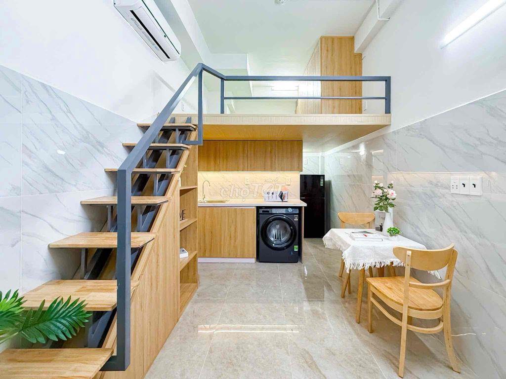 Khai trương duplex ban công _ máy giặt riêng _ gần Lotte, TDTU, Rmit