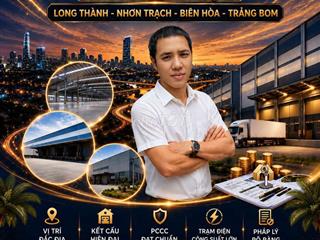 CHO THUÊ XƯỞNG 2000m² GIÁ RẺ TẠI LONG THÀNH ĐỒNG NAI (giá thuê 50k/m2)