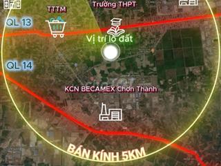 Đất Sát Trung Tâm Chơn Thành