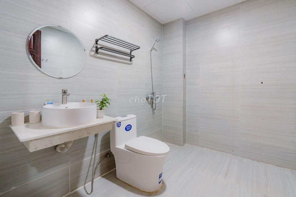 Designer studio 22m² Điện Biên Phủ, full NT, bếp + máy giặt riêng