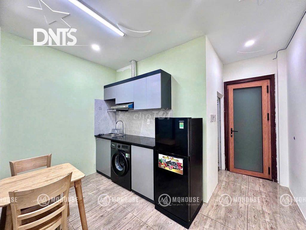 Căn hộ 1PN ban công rộng, full nội thất, Quân 3, Trống sẵn 