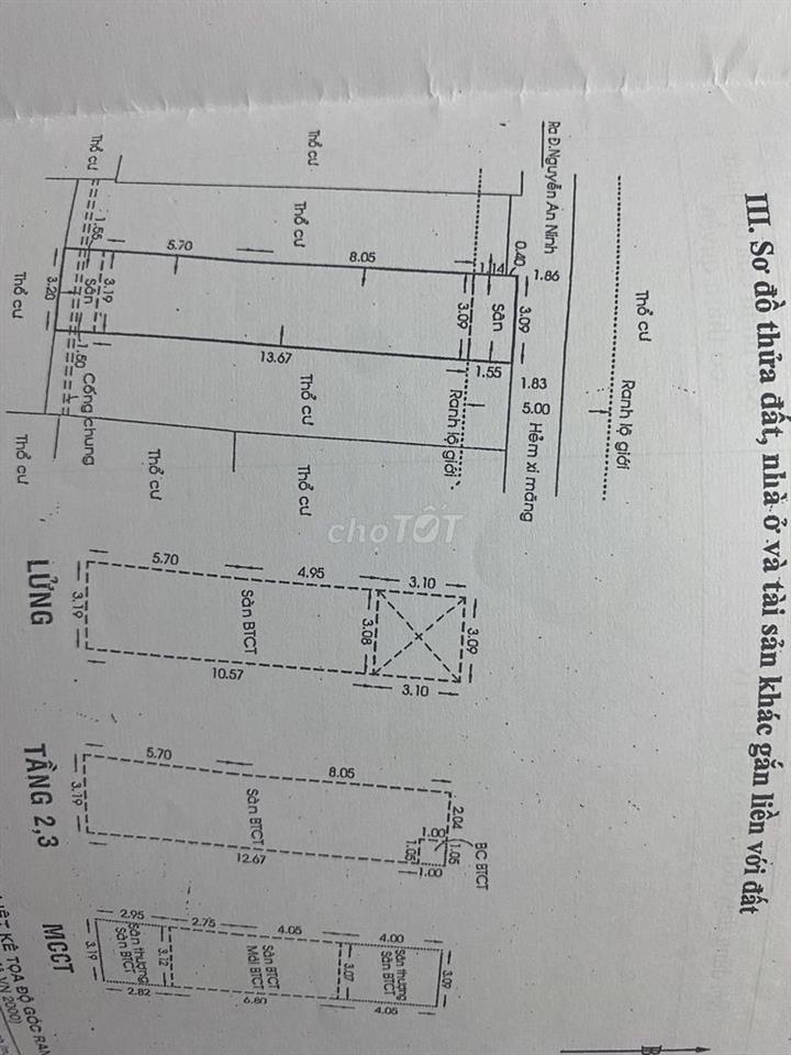Nhà như hình ngay chợ bà chiểu 1 trệt, 3 lầu, ST hoàn công đủ
