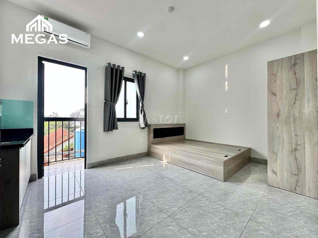 PHÒNG STUDIO BAN CÔNG FULL NỘI THẤT CỰC THOÁNG