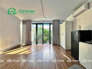 Phòng Studio Ban Công Full nội thất cực rộng, thoáng