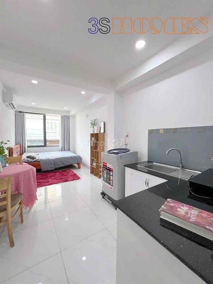 STUDIO RỘNG FULL NỘI THẤT, MÁY GIẶT RIÊNG