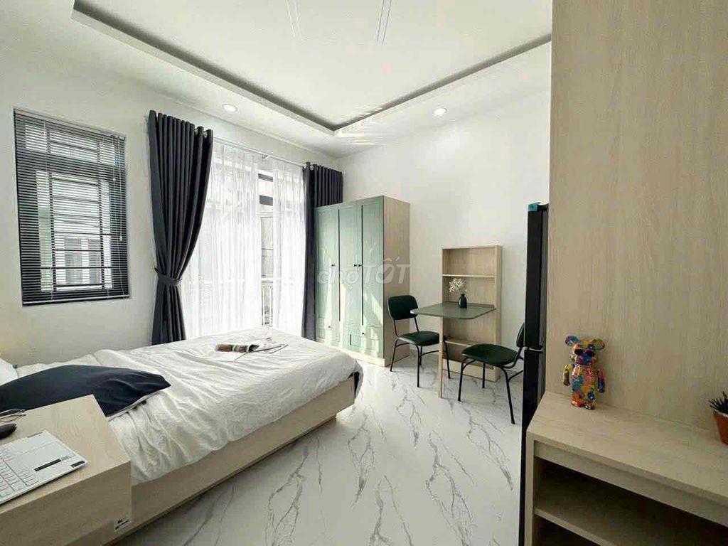 STUDIO BAN CÔNG FULL NỘI THẤT CỰC THOÁNG
