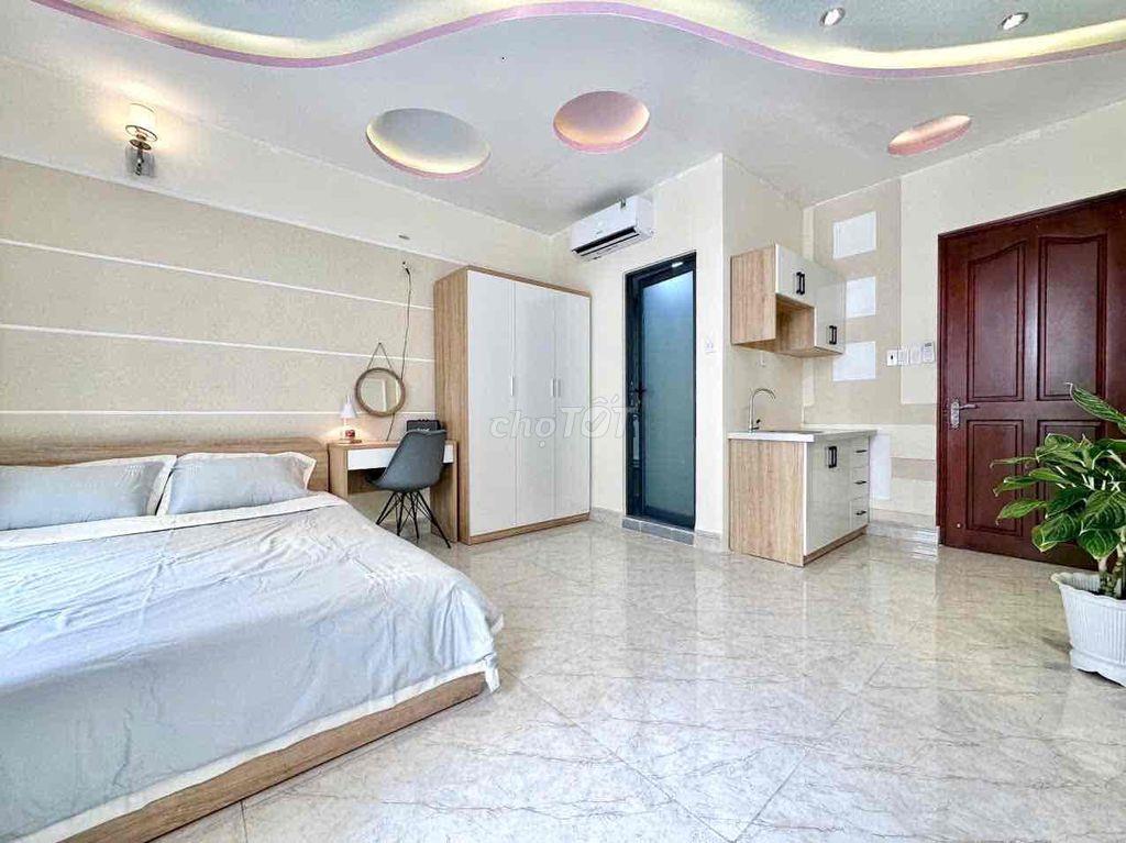 CHO THUÊ PHÒNG STUDIO BAN CÔNG FULL NỘI THẤT TẠI GÒ VẤP
