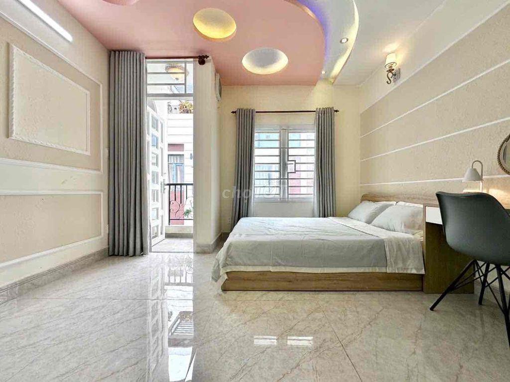 CHO THUÊ PHÒNG STUDIO BAN CÔNG FULL NỘI THẤT TẠI GÒ VẤP