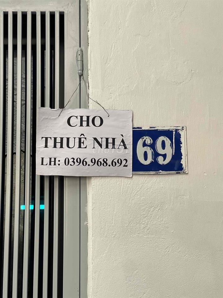 CHO THUÊ NHÀ RIÊNG 2 TẦNG – TRUNG TÂM QUẬN BA ĐÌNH