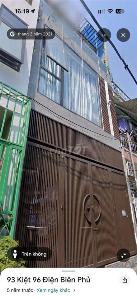 nhà kiệt 96 điện biên phủ.kiệt trước nhà 5m
