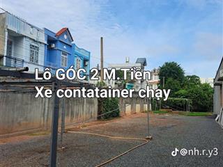 Bán đất thổ cư mặt tiền xe contener