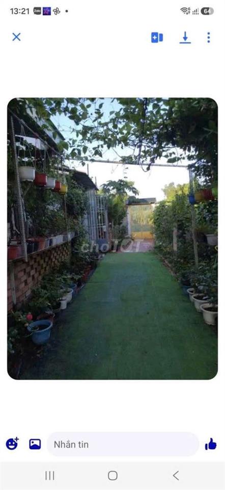 cho thuê nhà sân vườn mặt tiền đường lớn thích hợp mở quán tiệp