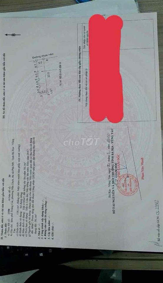 Đất thành phố cảng biển Phú Mỹ