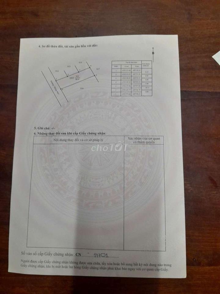 Cần bán lô đất ở chợ eakao