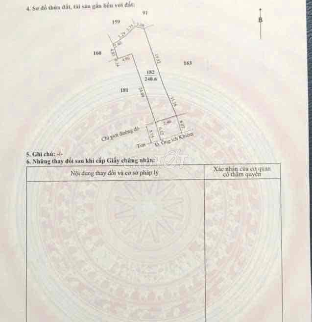Bán nhà mặt tiền, sổ hồng riêng, 240m2 Nội Thành Huế, đặc biệt đang sẵ