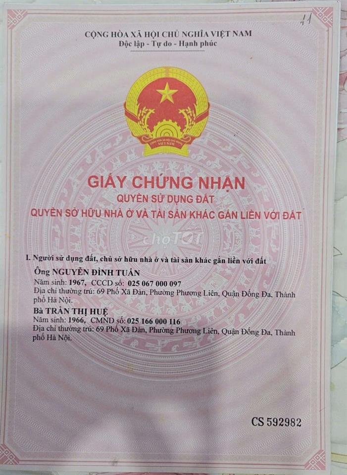 Cần bán gấp nhà mặt tiền đường nguyễn văn yến 