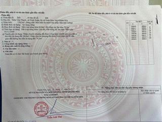 CHÍNH CHỦ CẦN BÁN NHANH ĐẤT NINH XUÂN - Khu Công Nghiệp Ninh Xuân