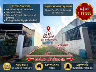 Bán đất chính chủ - 122,4m2