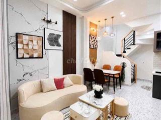 NHÀ ĐẸP FULL NỘI THẤT - NGAY CẦU BÔNG - DỌN VÀO Ở NGAY