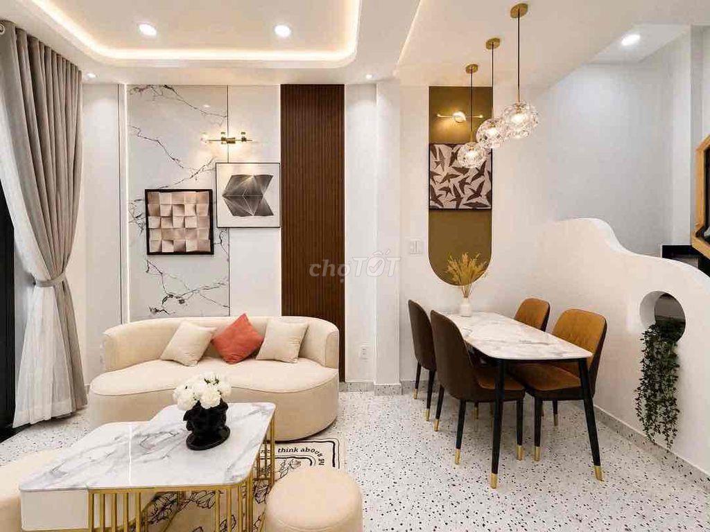NHÀ ĐẸP FULL NỘI THẤT - NGAY CẦU BÔNG - DỌN VÀO Ở NGAY
