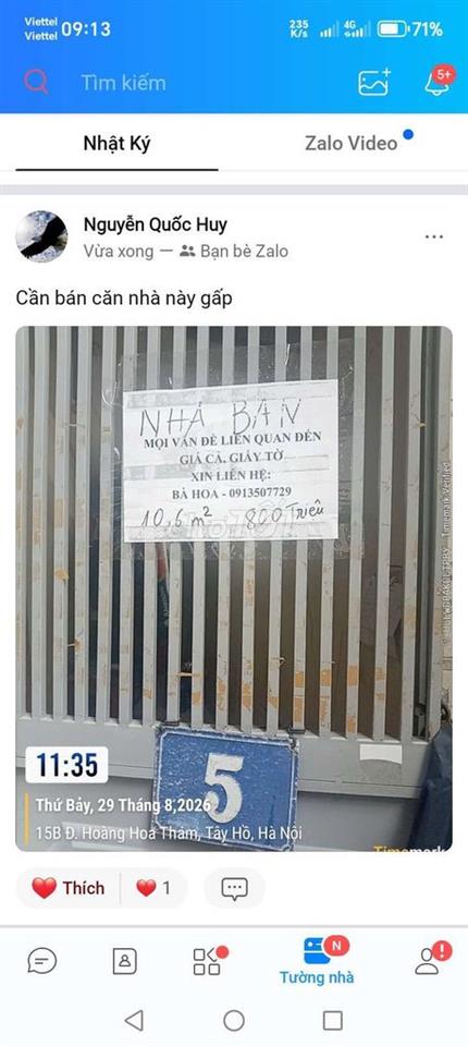 Cần bán nhà gấp 