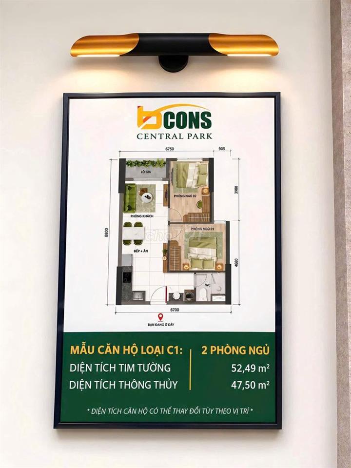 Bcons Central Park Biên Hòa - Studio giá chỉ từ 1,8 tỷ !!!