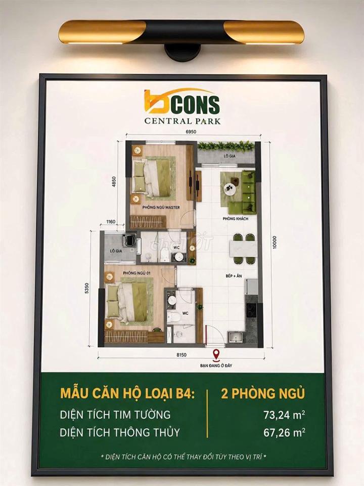 Bcons Central Park Biên Hòa - Studio giá chỉ từ 1,8 tỷ !!!