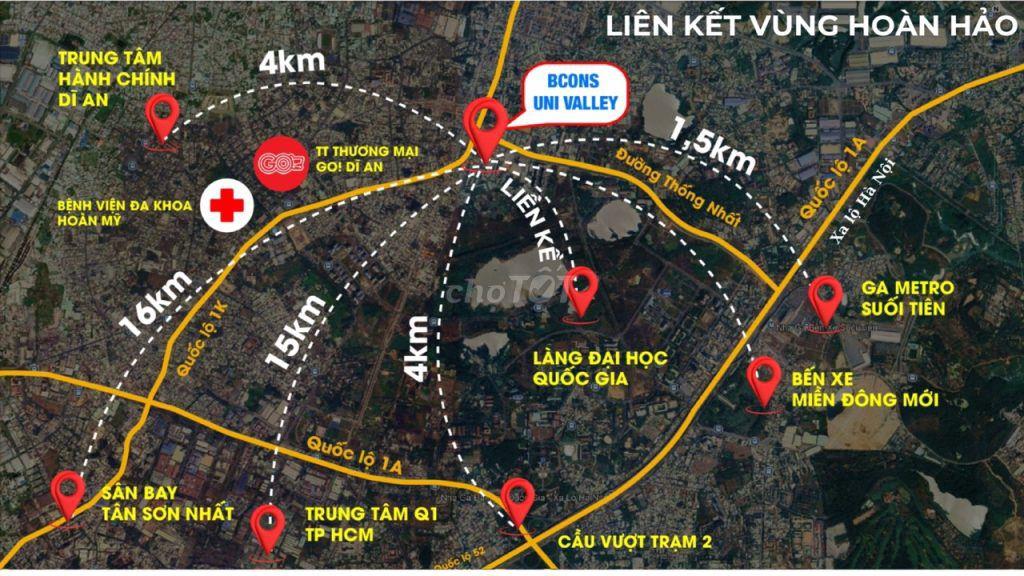 Nhà phố Bcons Uni Valley - chỉ với 9tỷ/căn !!!