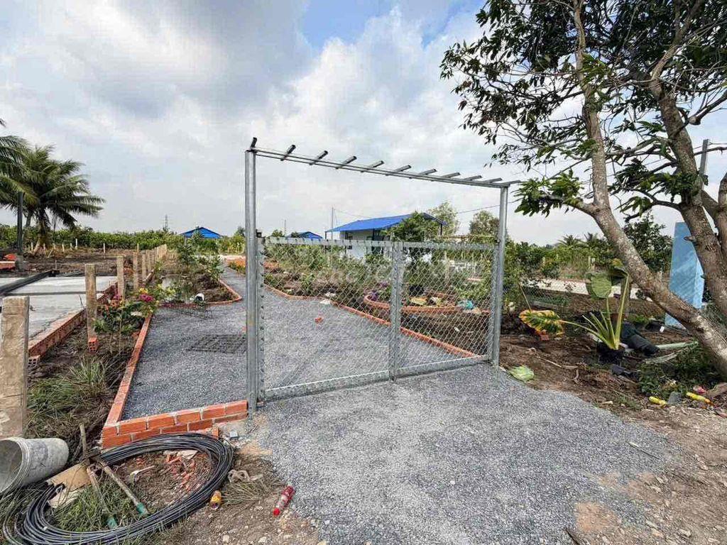 siêu phẩm mô hình nhà vườn có ao cá mát mẻ và nhiều cây ăn trái
