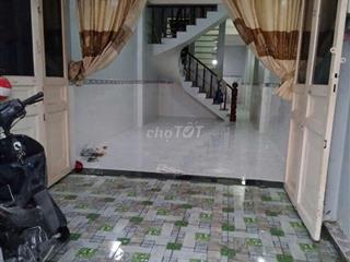 nhà 3.5x20m đúc 2 tấm mặt tiền đường nhựa gần chợ Bà Điểm