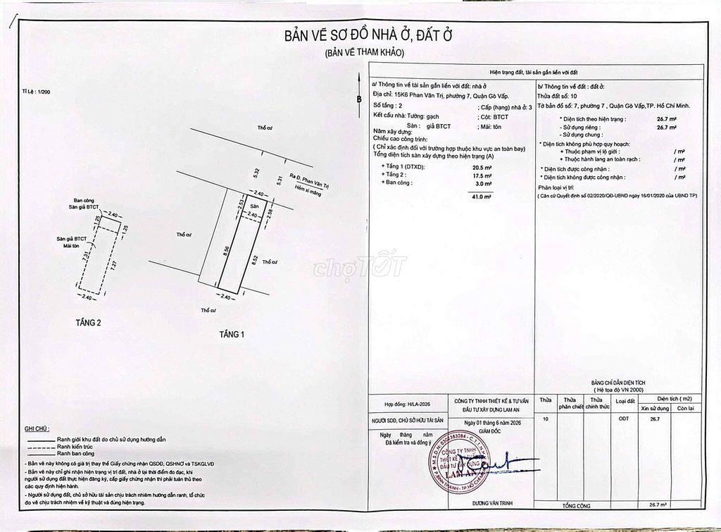 LÊN SÓNG CẶP NHÀ MINI – HẺM XE TẢI PHAN VĂN TRỊ