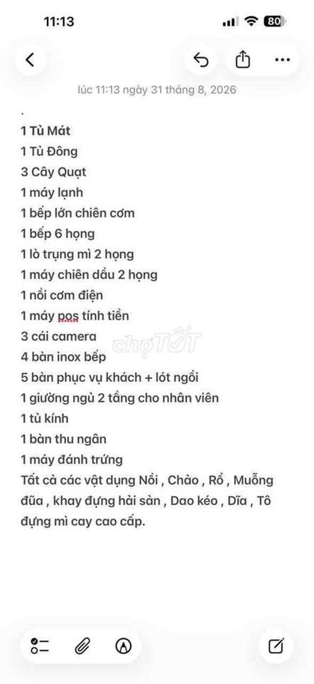 Sang nhượng mặt bằng,quán ăn,mì cay