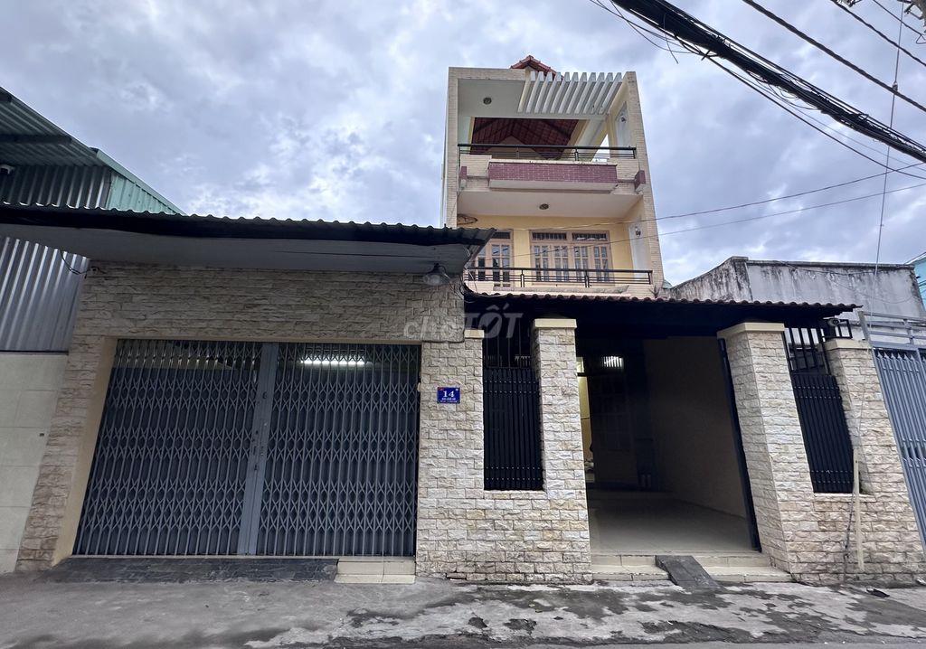 Cho thuê nhà căn đôi 9.5x18m vừa ở vừa làm kho/VP, giá 32tr/tháng