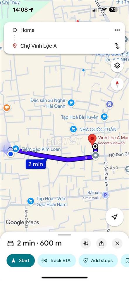 CHO THUÊ MẶT BẰNG MẶT TIỀN NỮ DÂN CÔNG – 150M²