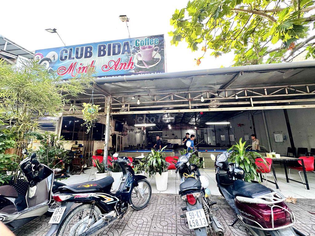 Cho thuê MT 300m2 quán cfe và bida. Hoạt động 14 năm khách hàng ổn