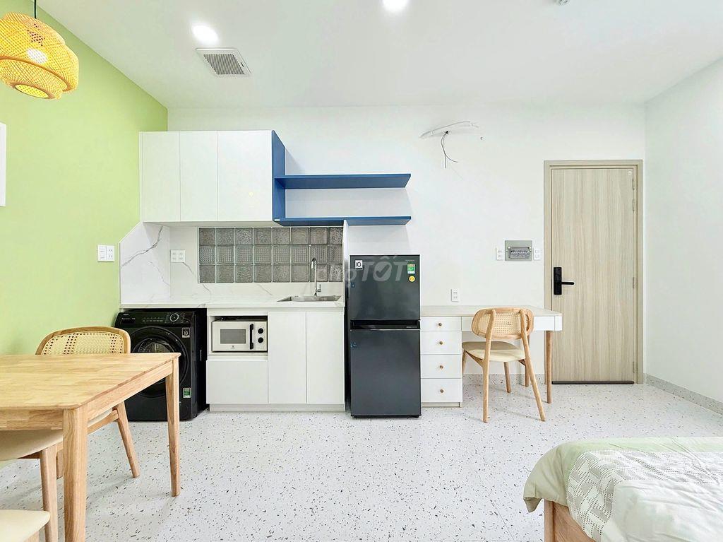 STUDIO BANCOL 35M2 MỚI TOANH, DỌN DẸP PHÒNG, BẢO VỆ 24/24
