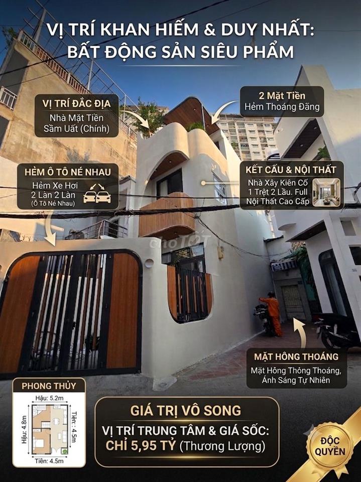 SIÊU PHẨM GÒ VẤP – NHÀ CHẤT PHƯỜNG 14 – GIẢM SÂU 600 TRIỆU