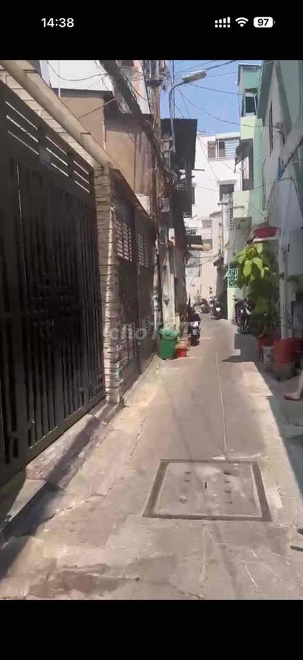 Bán nhà hẻm Hoà Hưng phường Vườn Lài tphcm