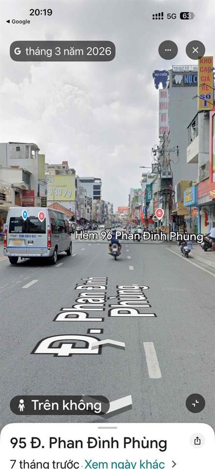 Bán nhà chính chủ đương Phan Đình Phùng