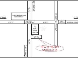Phòng Trọ gần cầu vượt Quang Trung, Q12