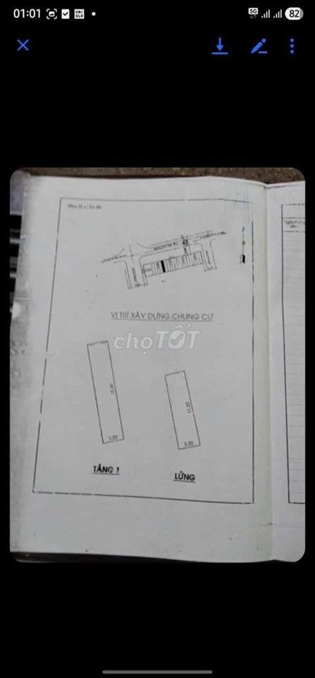 Bán Căn hộ chung cư xóm cải tầng trệt