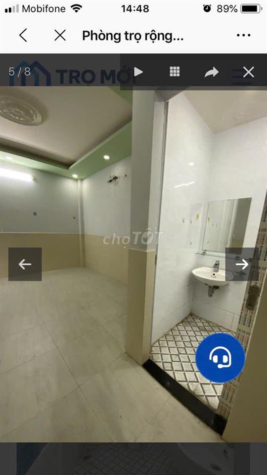 [QUẬN 6 - MẶT TIỀN PHÚ LÂM] PHÒNG 40m2- 4tr5 - FREE XE + WIFI. 
