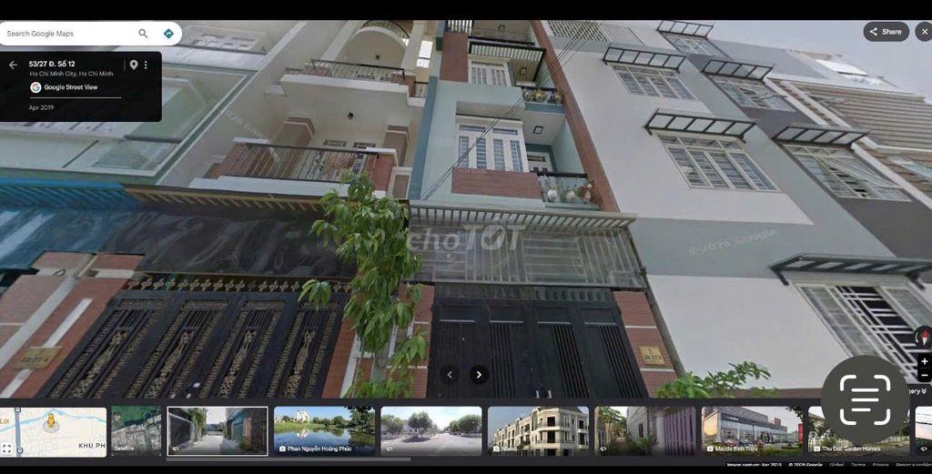 1 trệt 2 lầu 3 pn hiệp bình chánh đường 38 hbc gần gigamal hẻm o to