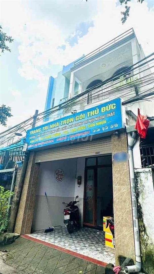 nhà 1 lầu 3pn3wc hetm xe hơi gần chợ hiệp bình