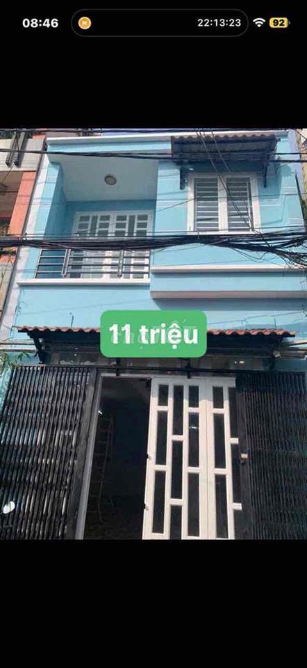 nhà 1 lầu 2pn2wc đ xe hơi gần chợ hiệp bình
